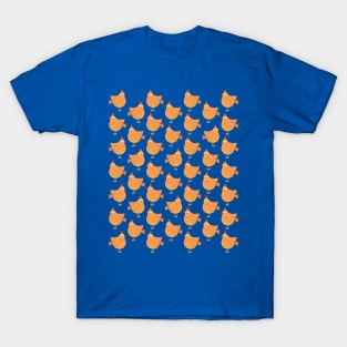 The cute yellow and red chicken pattern , version 2 T-Shirt